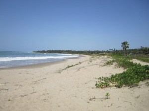 Beach at Sandele